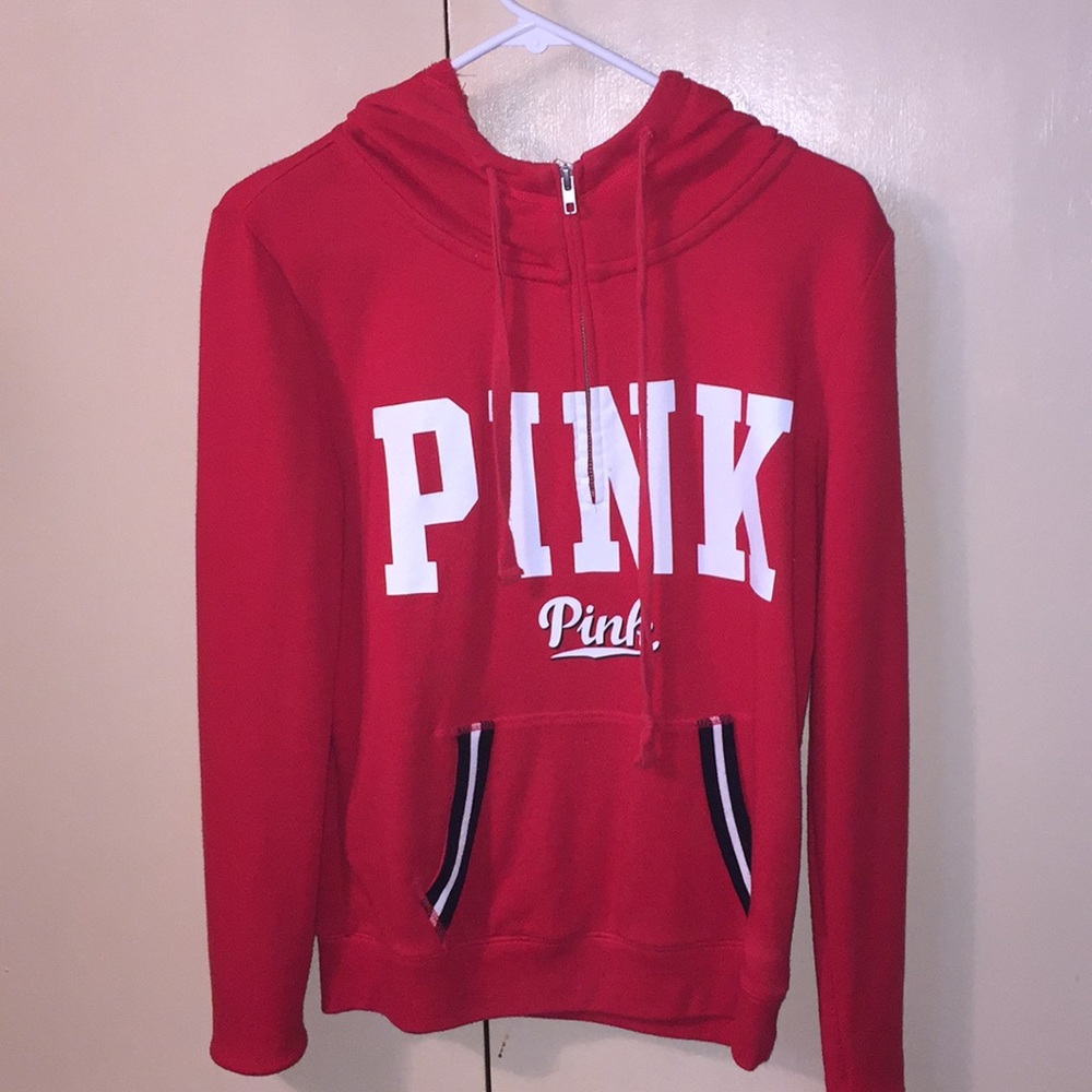 Red PINK Hoodie